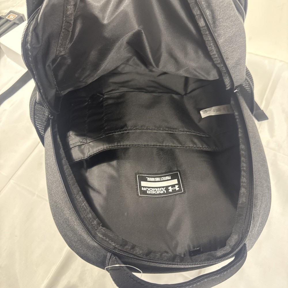 Under Armour 1384672 UA Hustle 6.0 Storm Backpack School Laptop Book‎ Bag - Picture 6 of 10